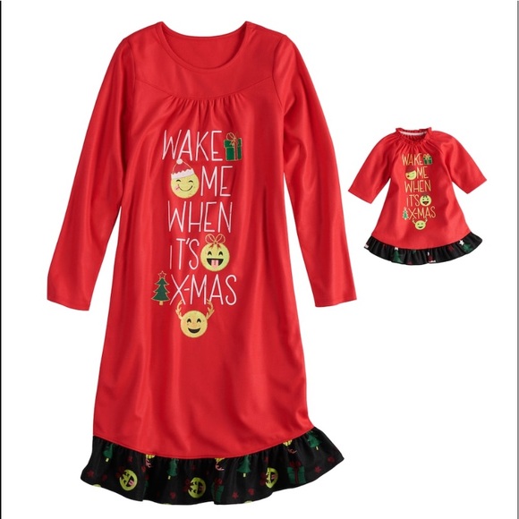 Pajamas Holiday Nightgown With Matching Dollgown Poshmark